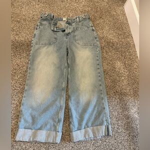 Free People (We The Free Palmer Cuffed Baggy Jean) -Sz 30
